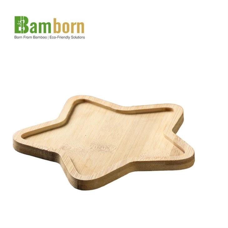 Coaster reutilizabil din bambus pentru restaurante